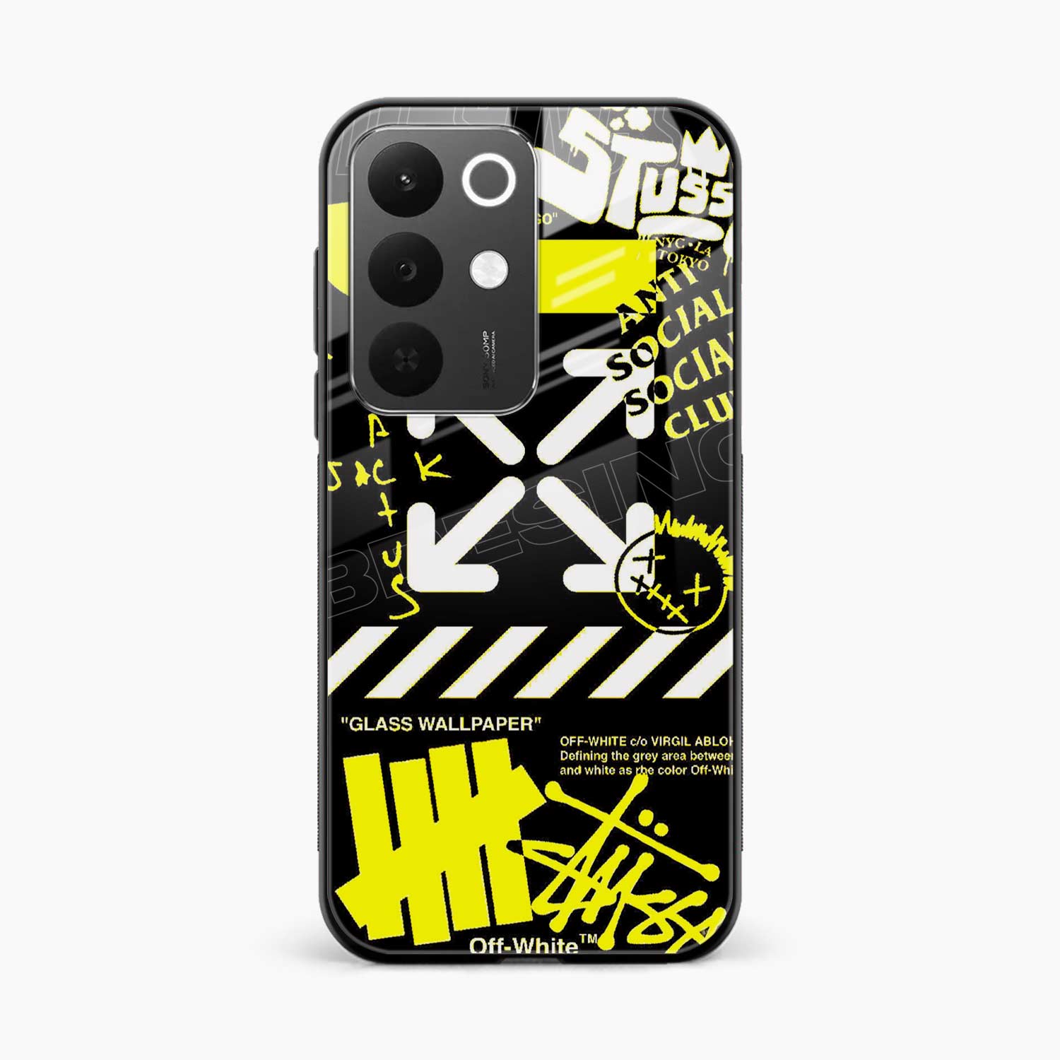 Neon Off White Realme 15x 5G Back Cover