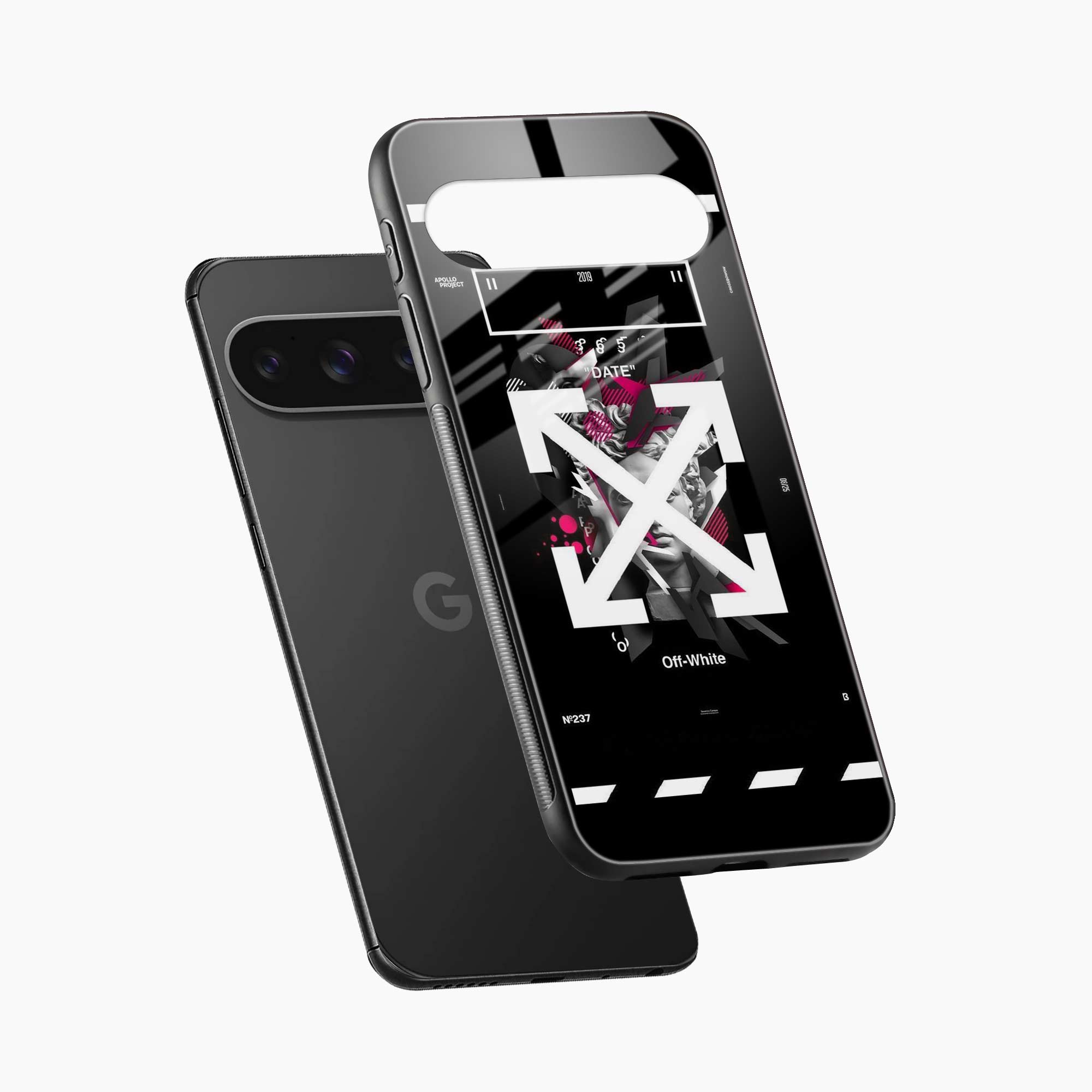 Off White Logo Google Pixel 10 Pro Xl Back Cover