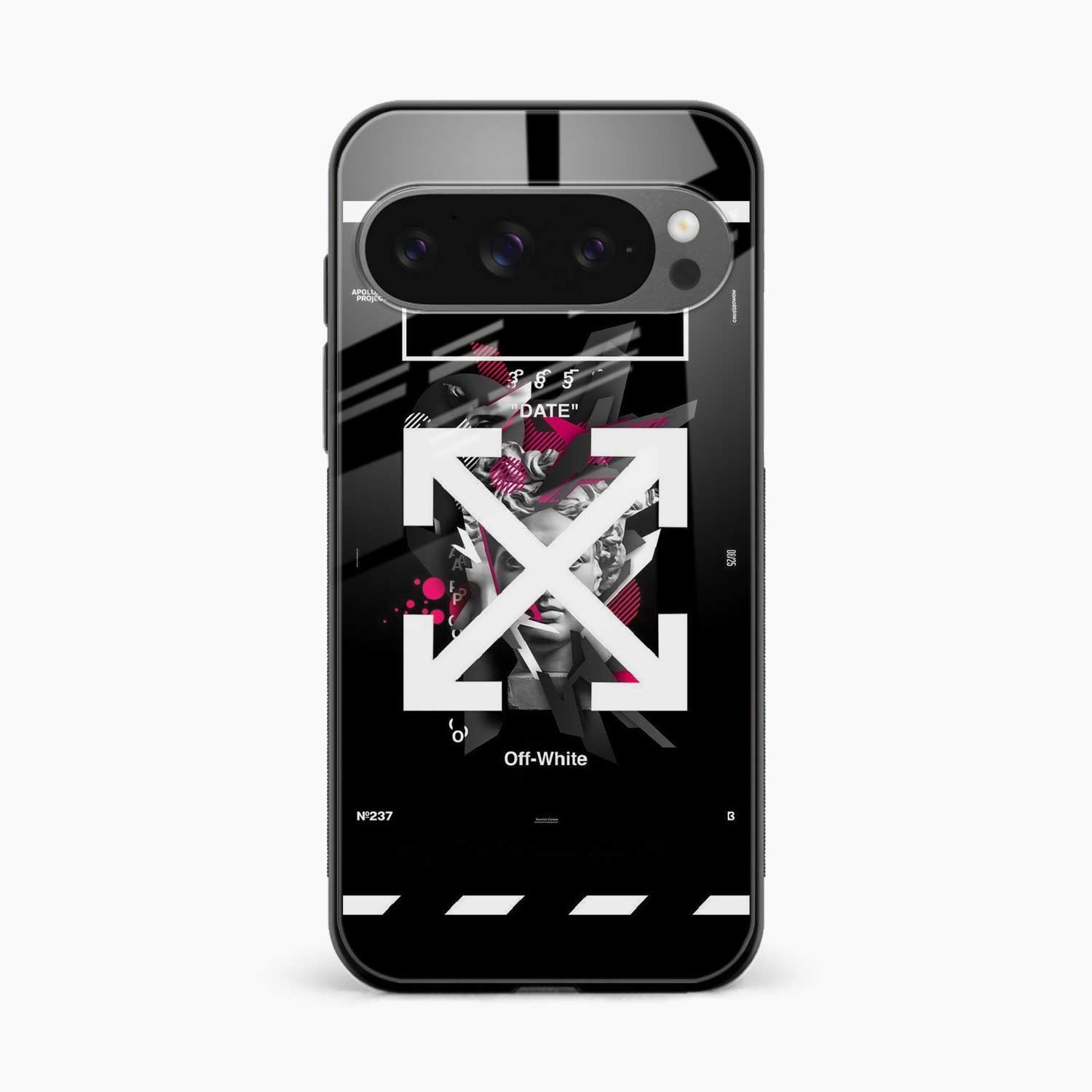 Off White Logo Google Pixel 10 Pro Xl Back Cover