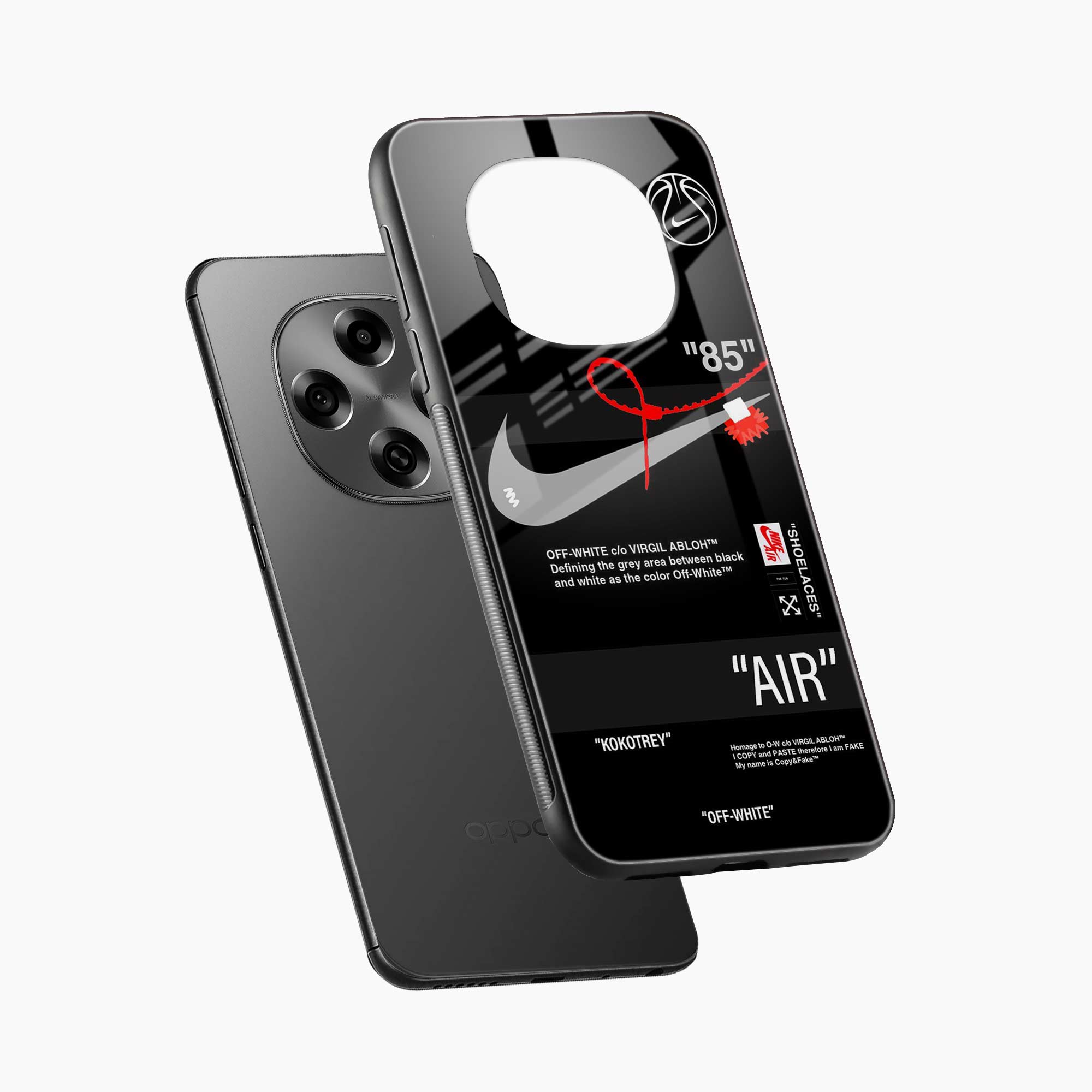 Off White Oppo F31 Pro 5G Back Cover