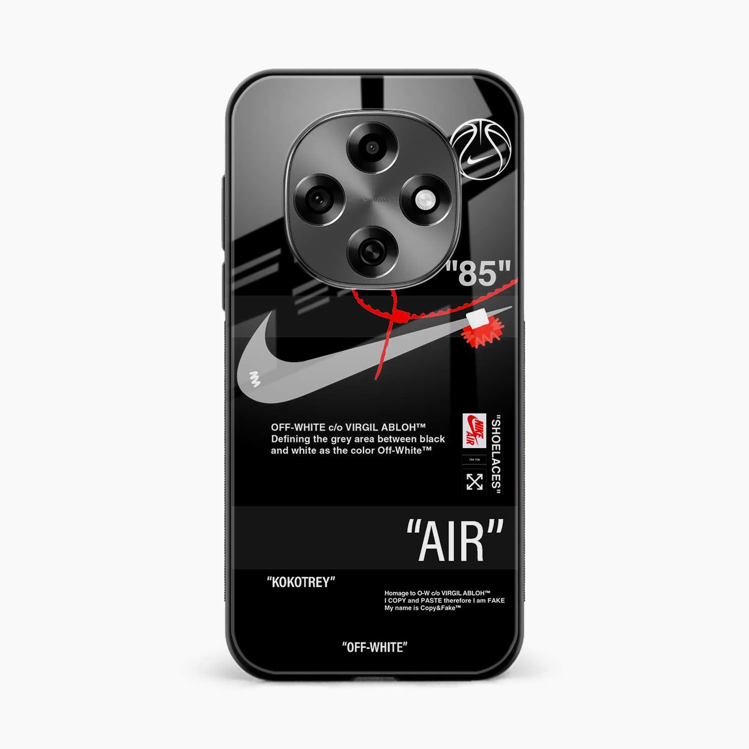 Off White Oppo F31 Pro 5G Back Cover