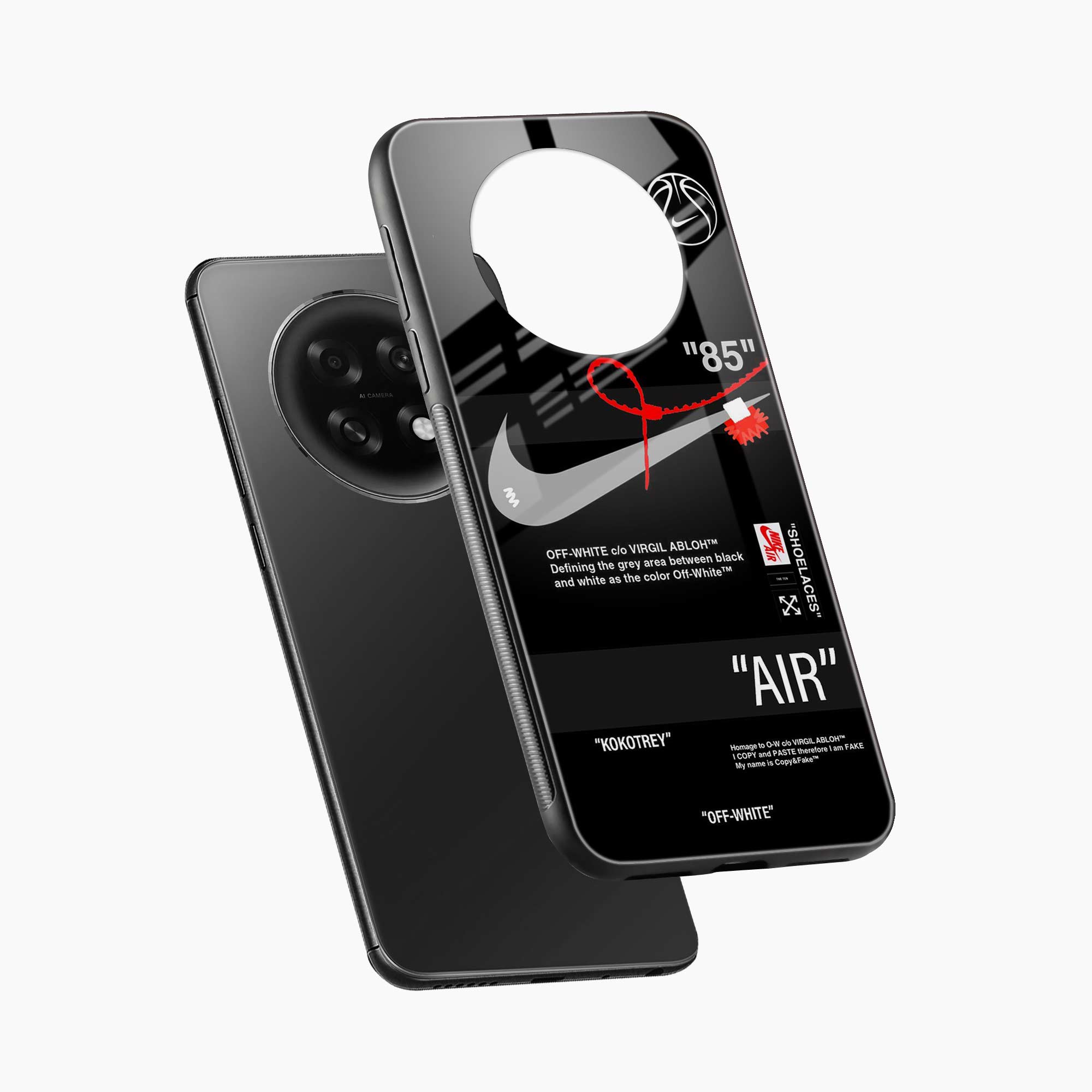 Off White Oppo F31 Pro Plus 5G Back Cover