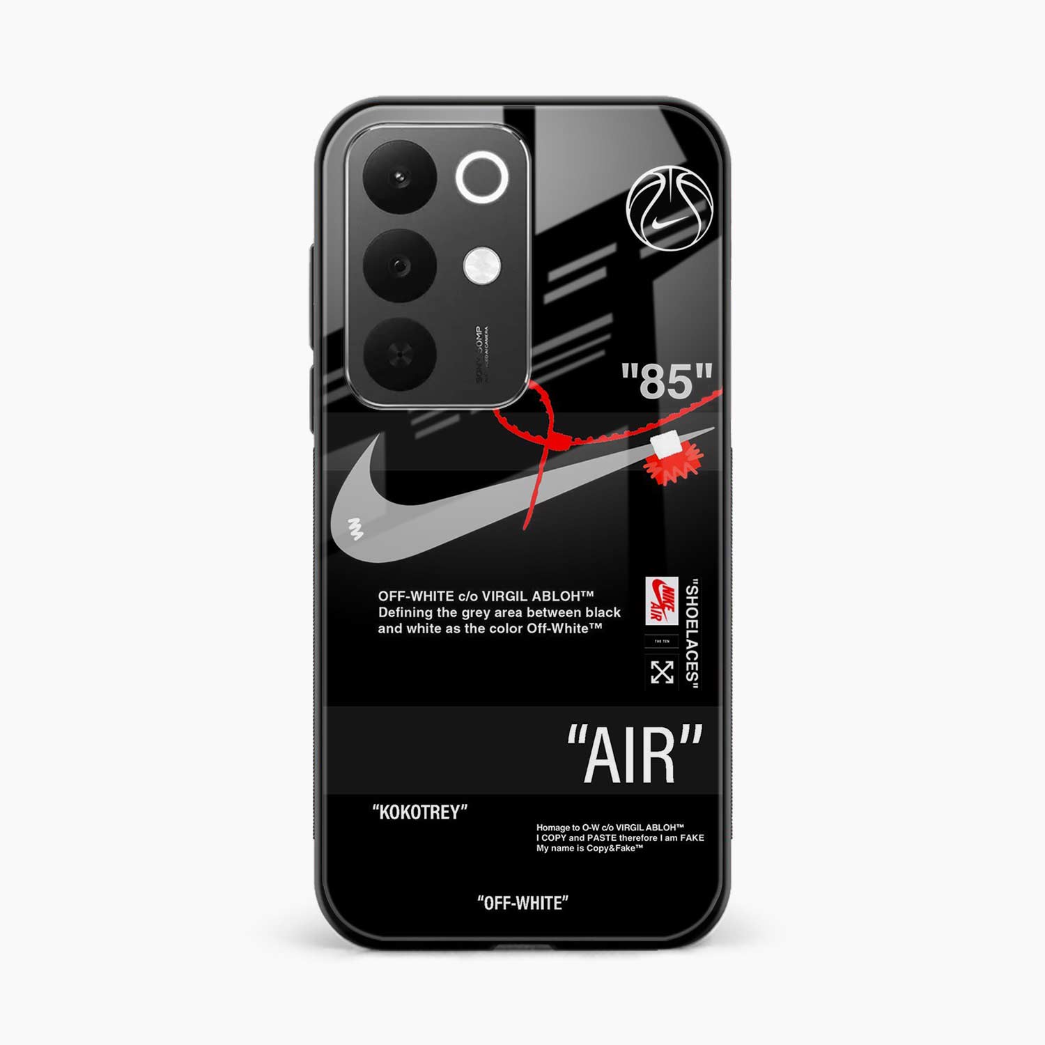 Off White Realme 15x 5G Back Cover