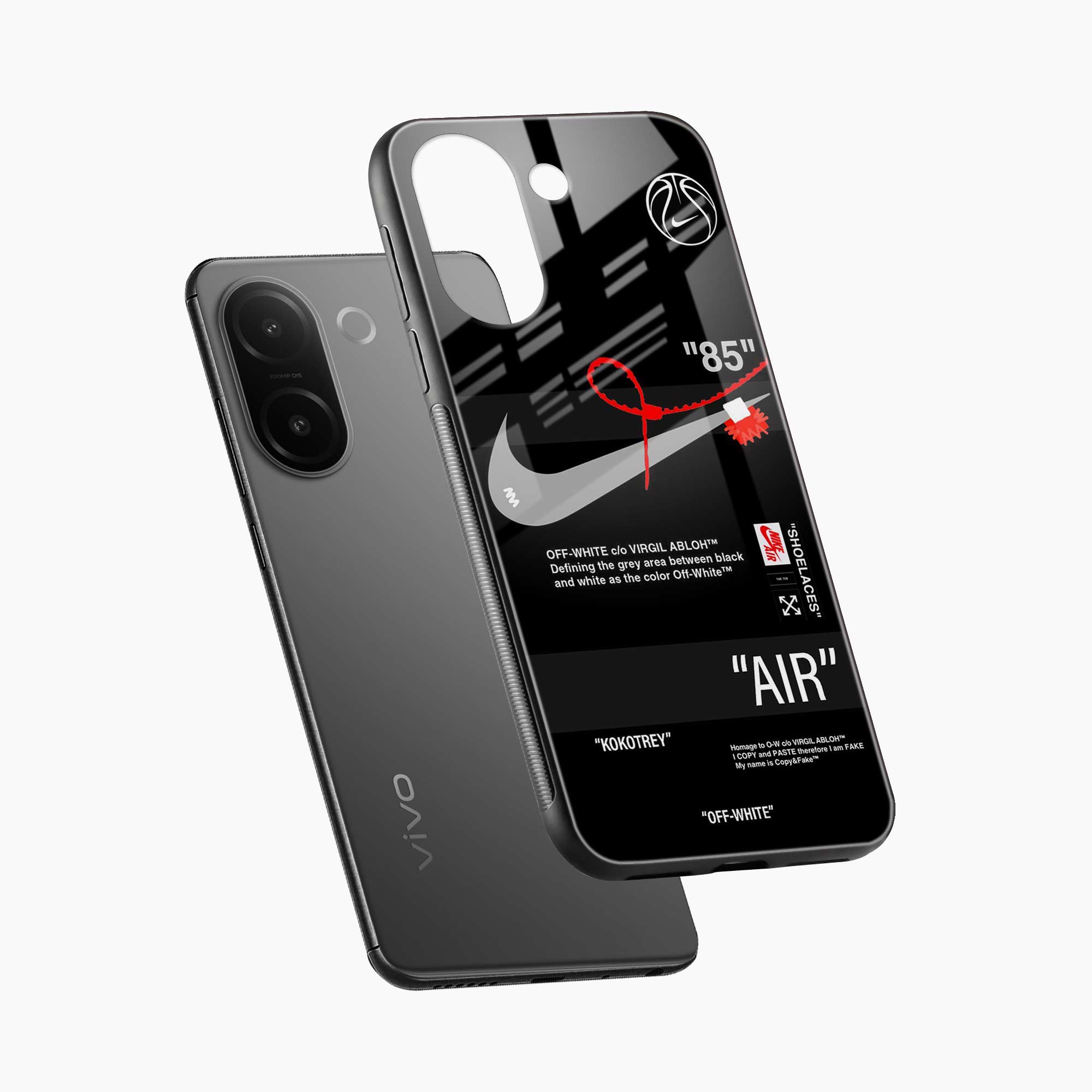 Off White Vivo V60e 5G Back Cover