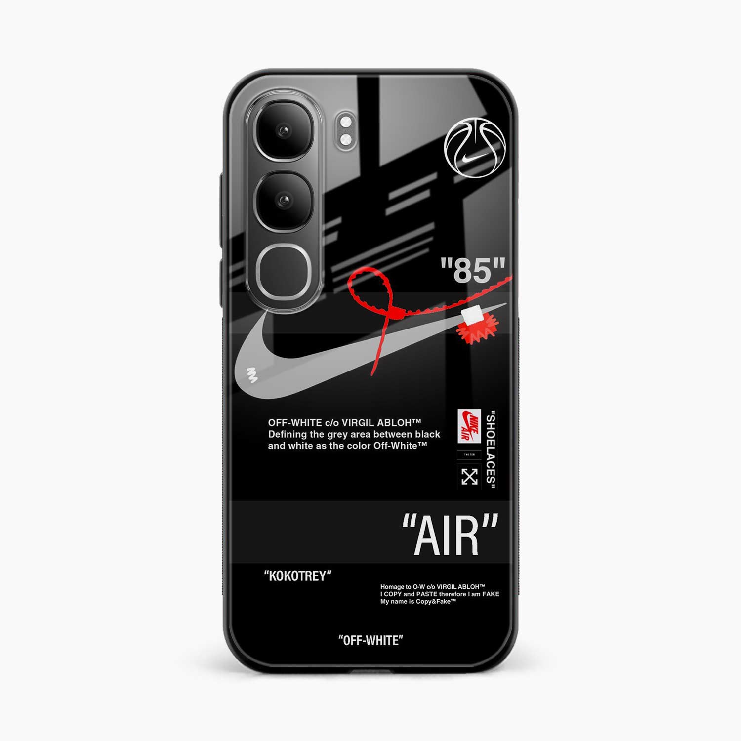 Off White Vivo Y31 5G Back Cover