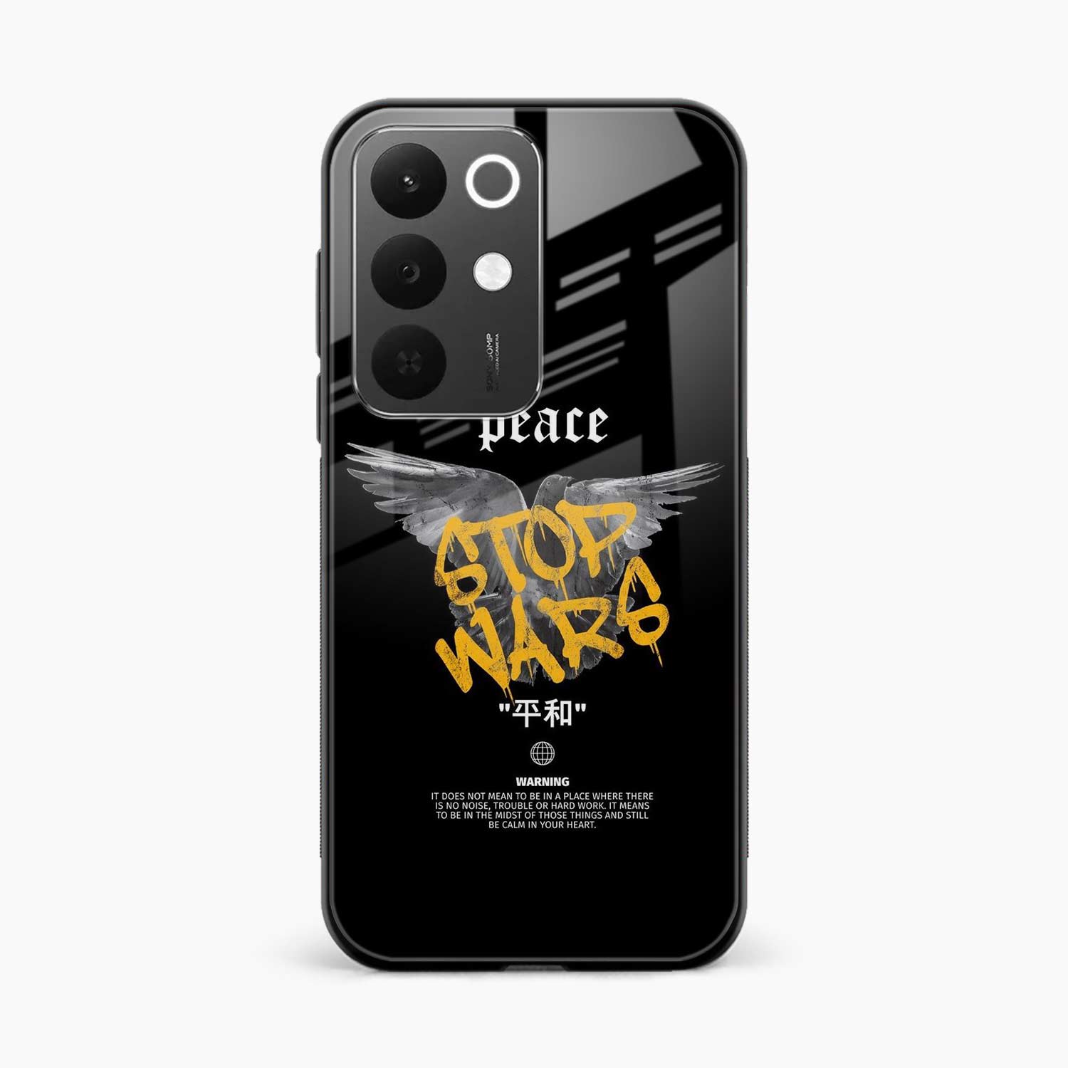 Peace Stop Wars Realme Narzo 90x 5G Back Cover