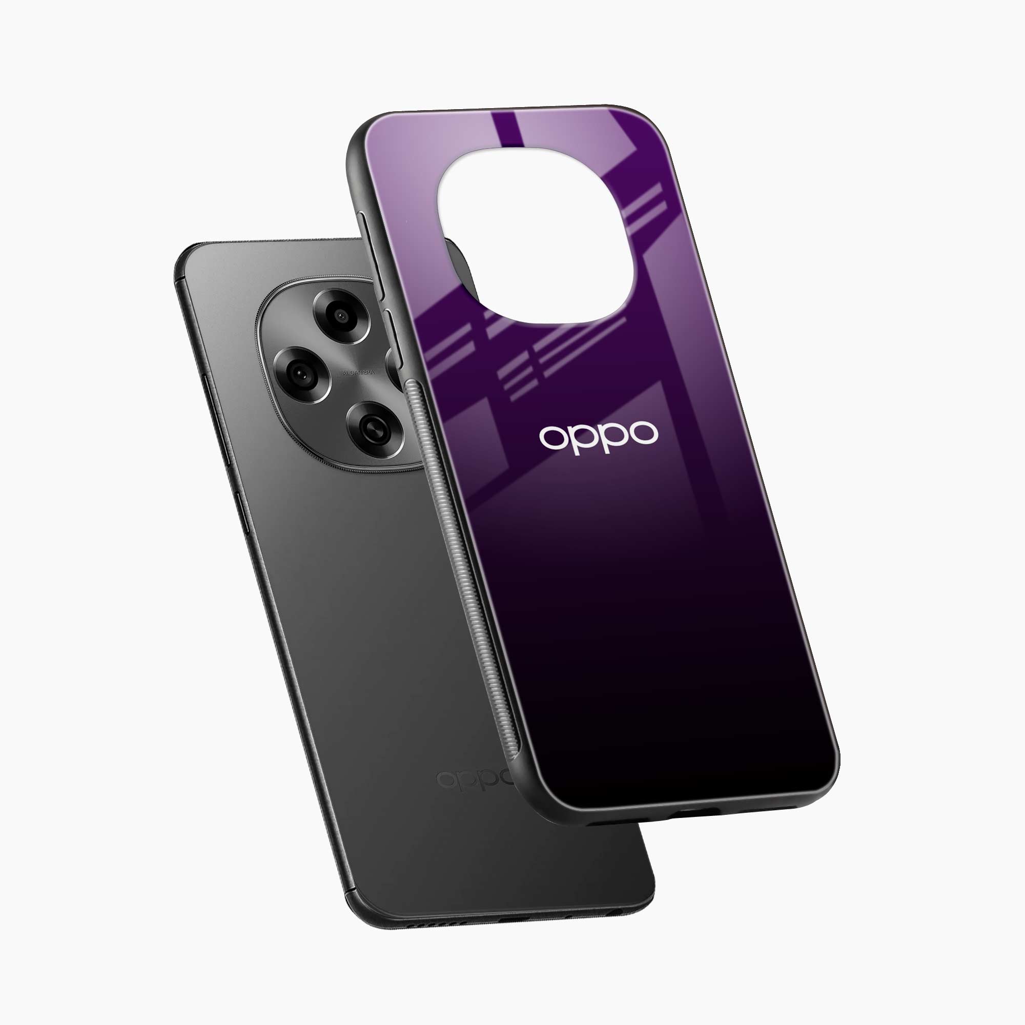 Pleasing Purple Oppo F31 Pro 5G Back Cover