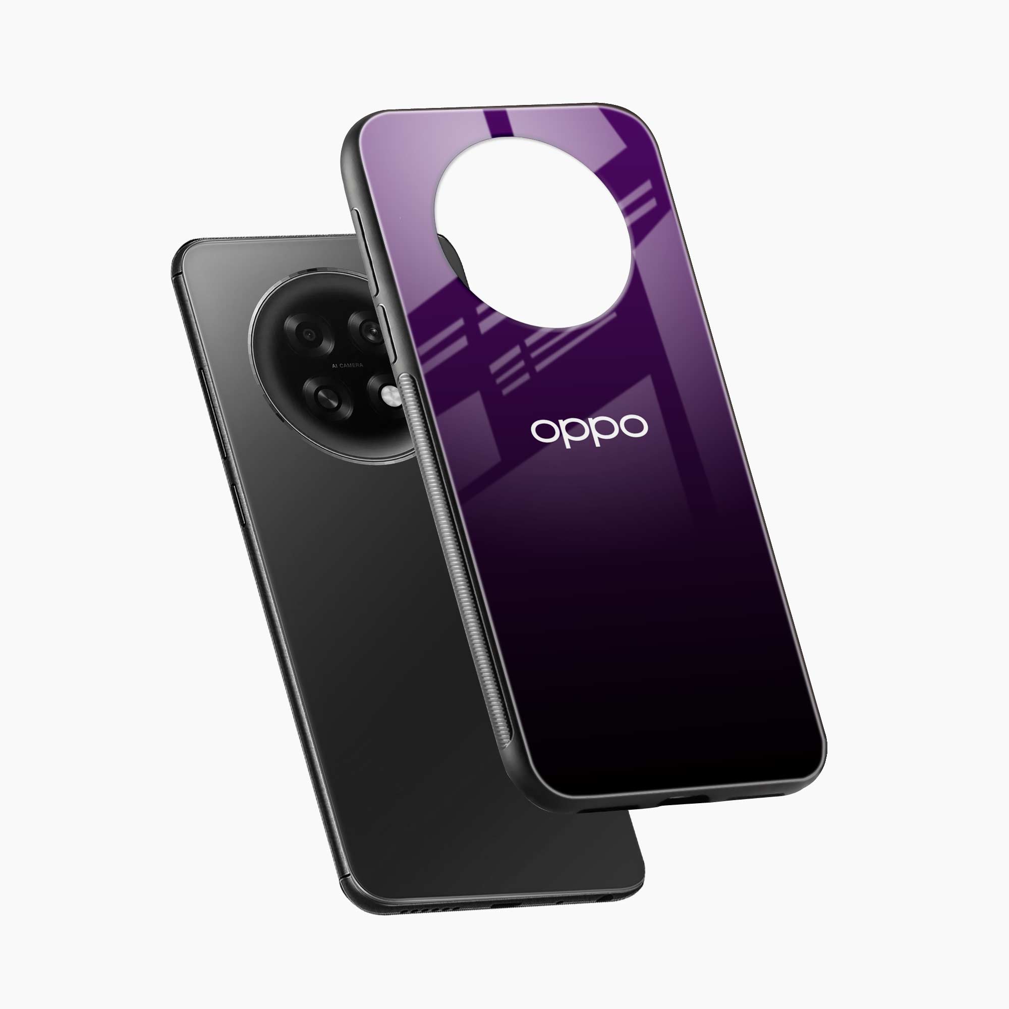 Pleasing Purple Oppo F31 Pro Plus 5G Back Cover
