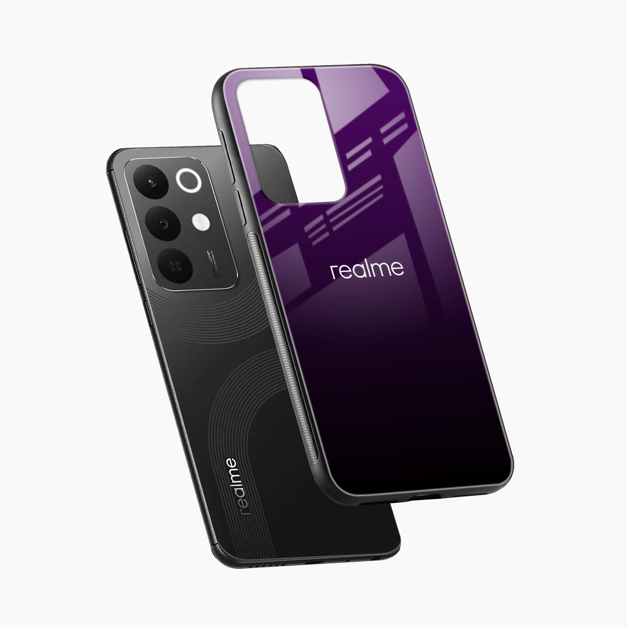 Pleasing Purple Realme C85 5G Back Cover