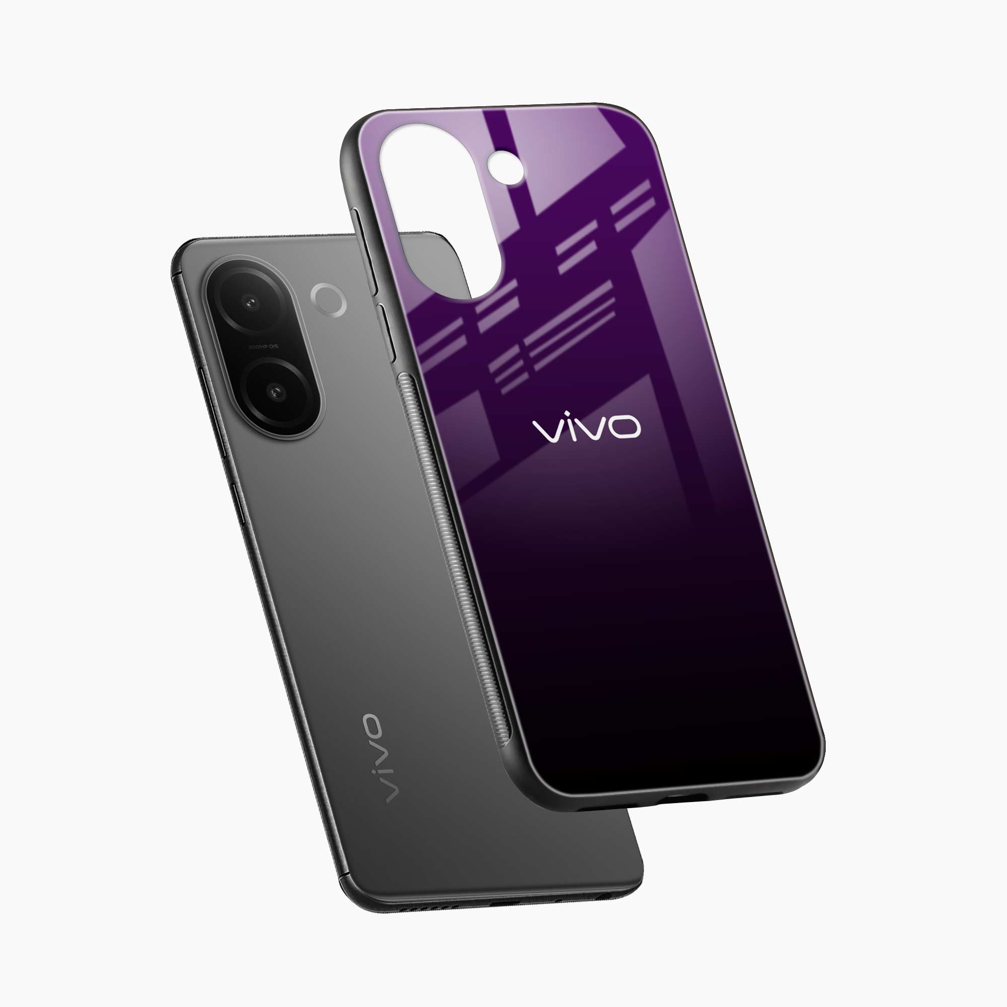 Pleasing Purple Vivo V60e 5G Back Cover