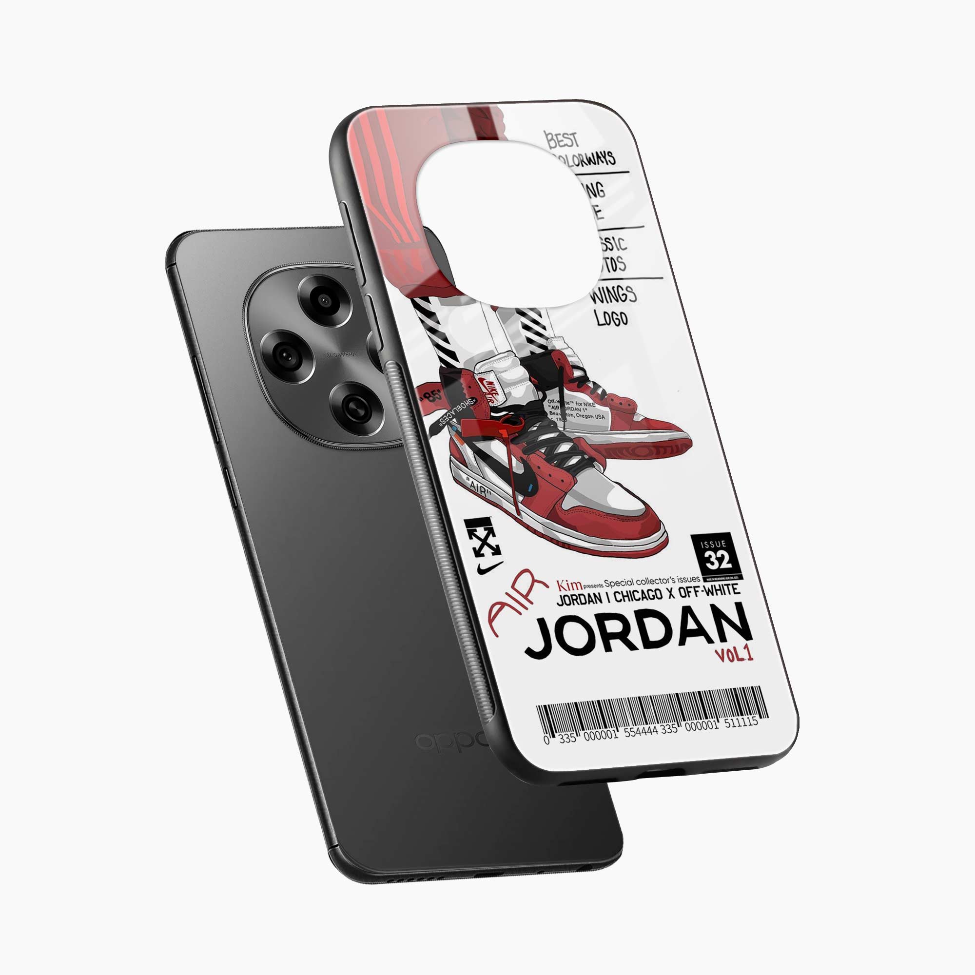 Red Sneakers Oppo F31 Pro 5G Back Cover