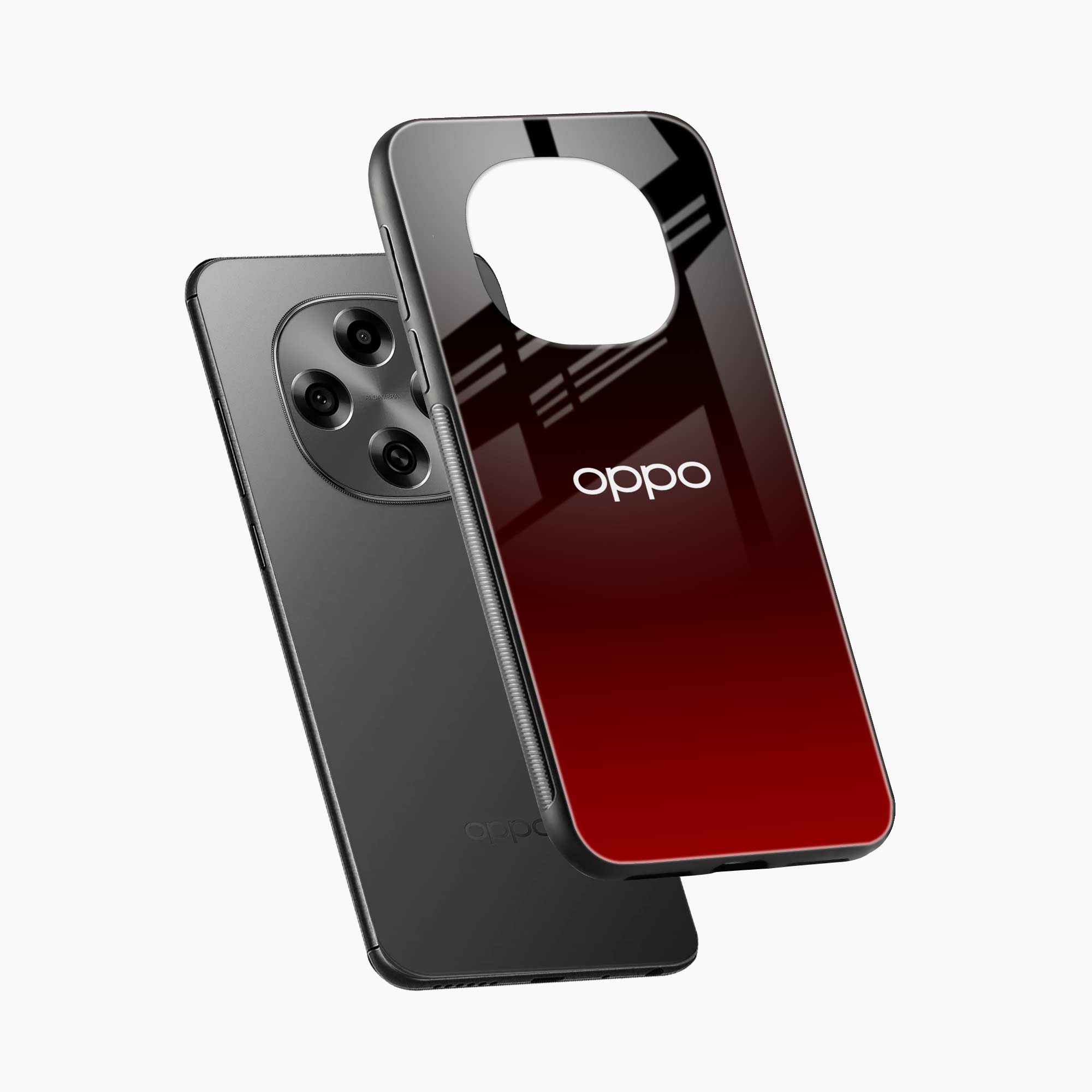 Red Wine Oppo F31 Pro 5G Back Cover