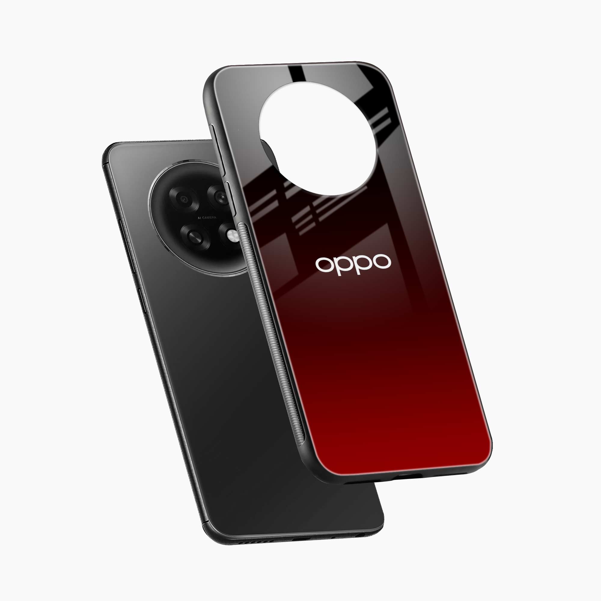 Red Wine Oppo F31 Pro Plus 5G Back Cover