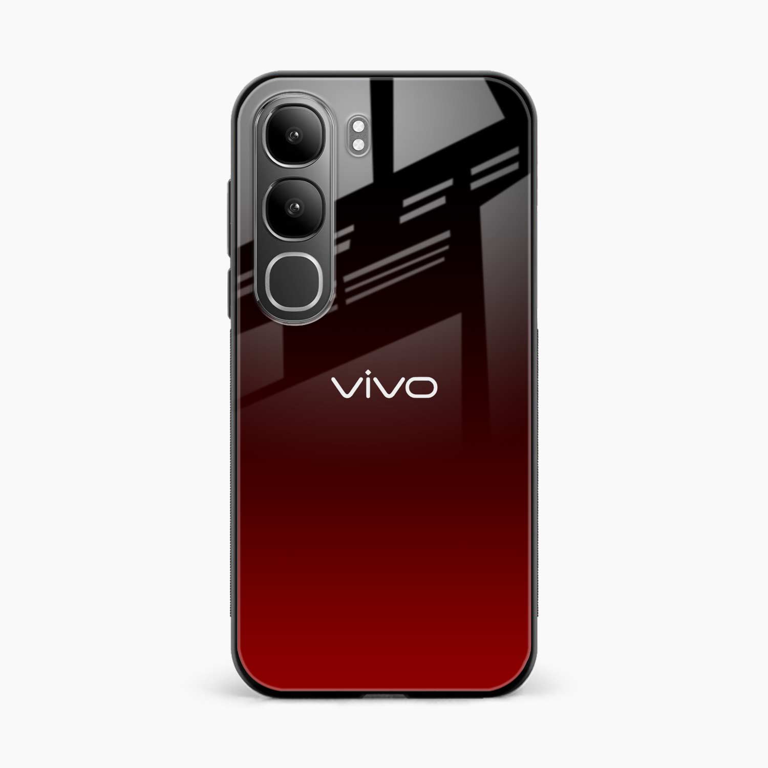Red Wine Vivo Y31 5G Back Cover