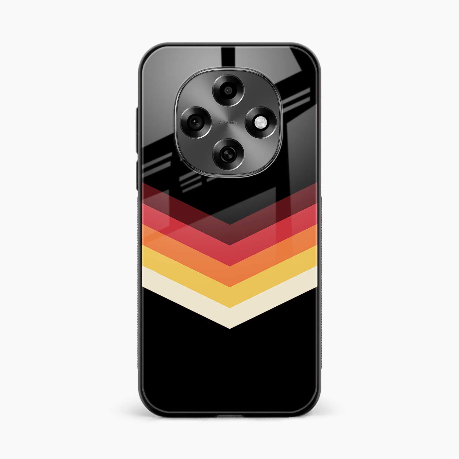 Rewind Strips Pattern Oppo F31 Pro 5G Back Cover