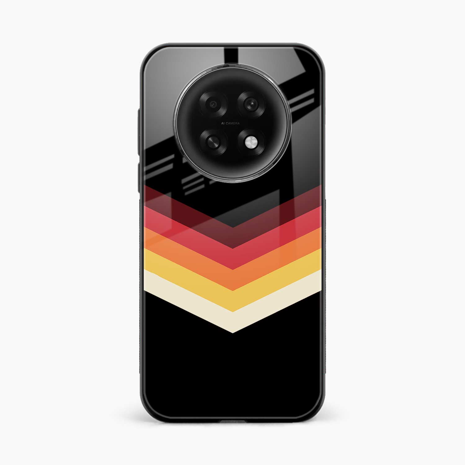 Rewind Strips Pattern Oppo F31 Pro Plus 5G Back Cover