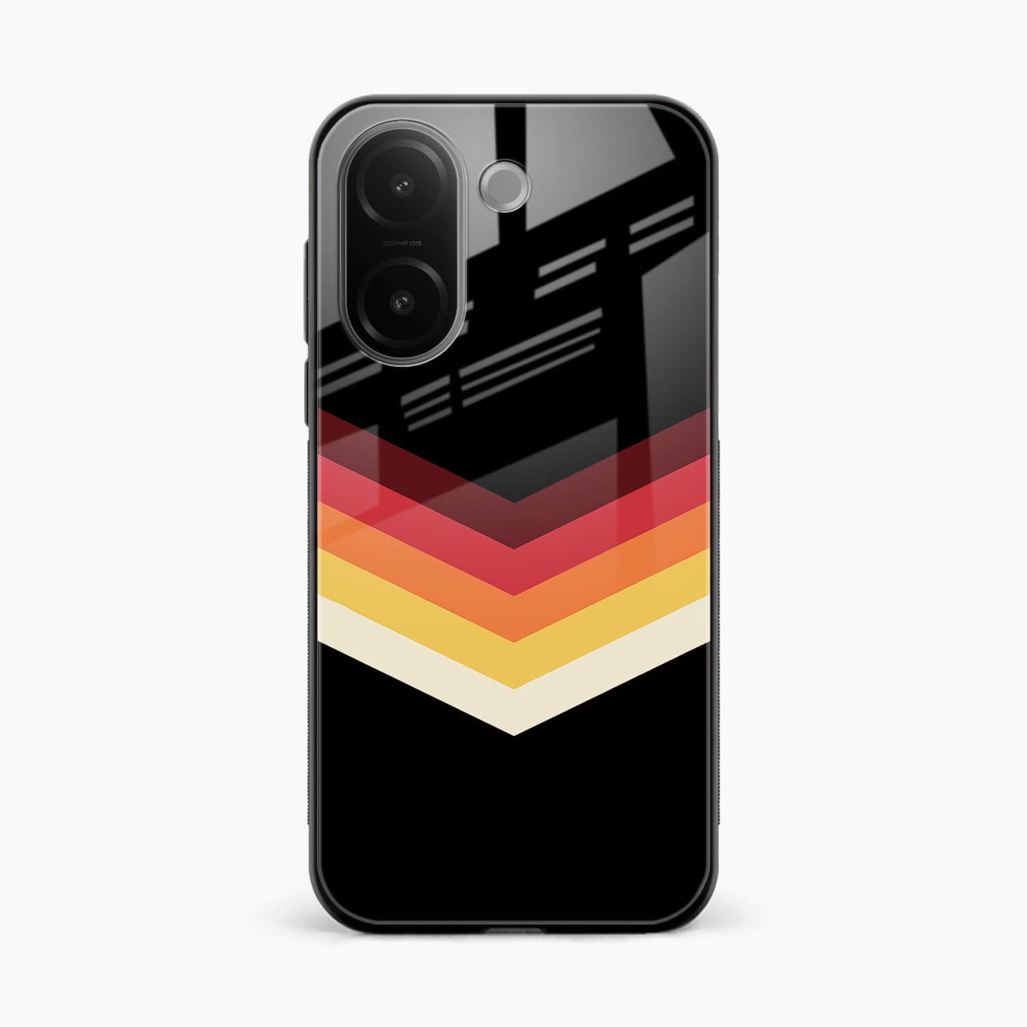 Rewind Strips Pattern Vivo V60e 5G Back Cover