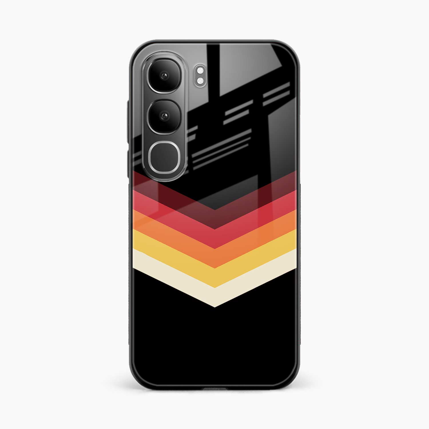 Rewind Strips Pattern Vivo Y31 5G Back Cover