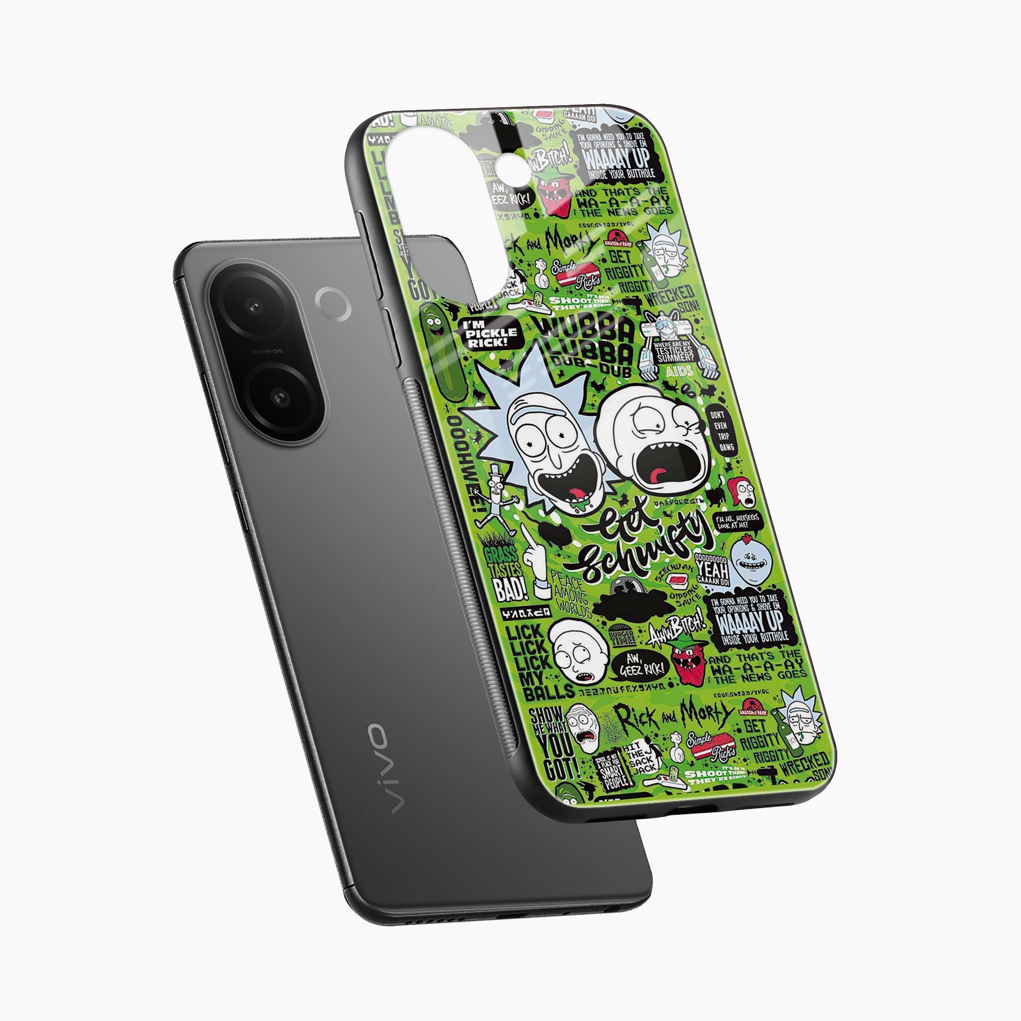 Rick And Morty Vivo V60e 5G Back Cover