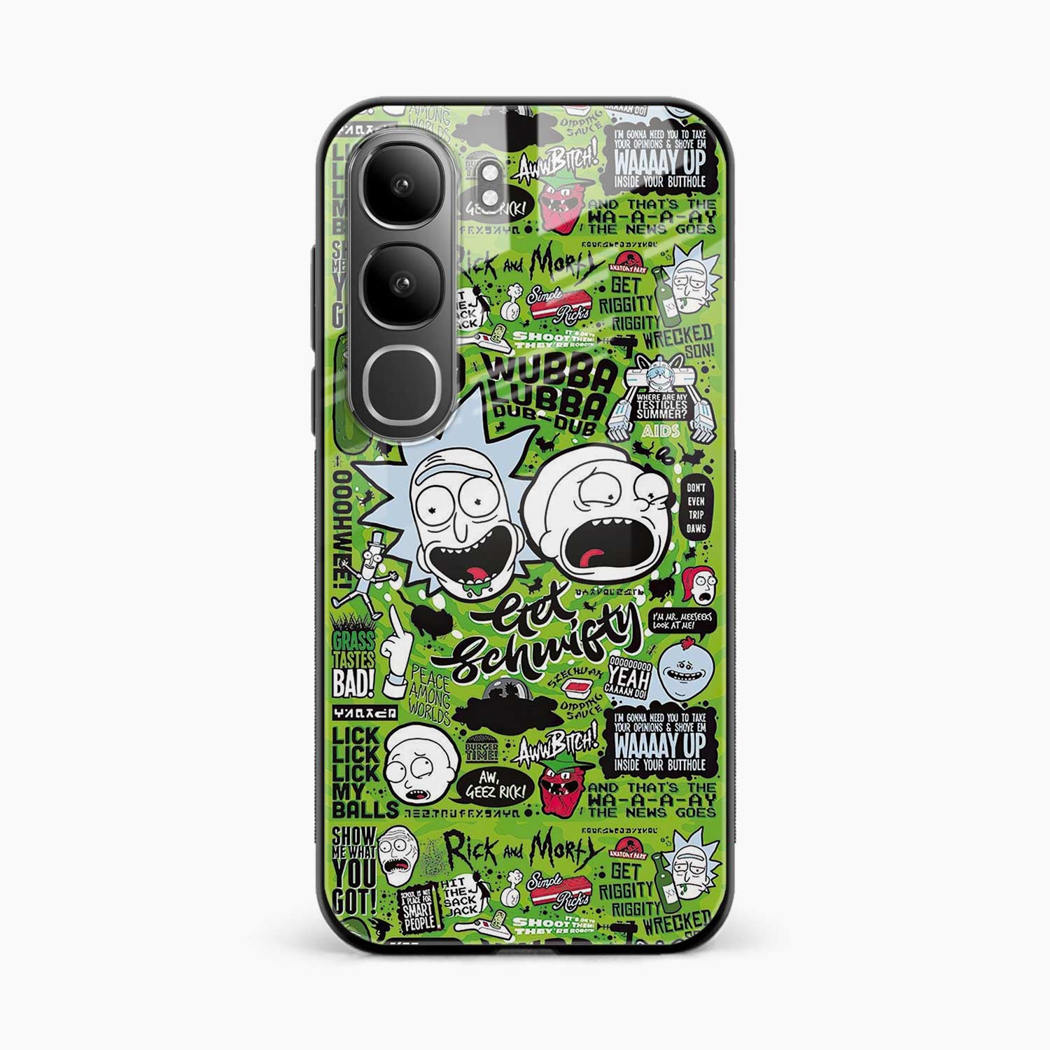 Rick And Morty Vivo Y31 5G Back Cover