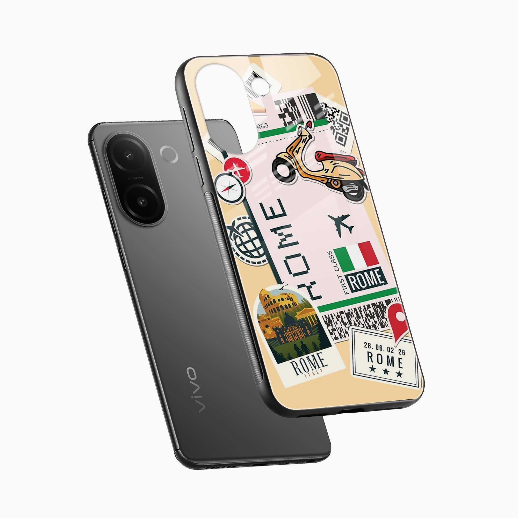 Rome Vivo V60e 5G Back Cover