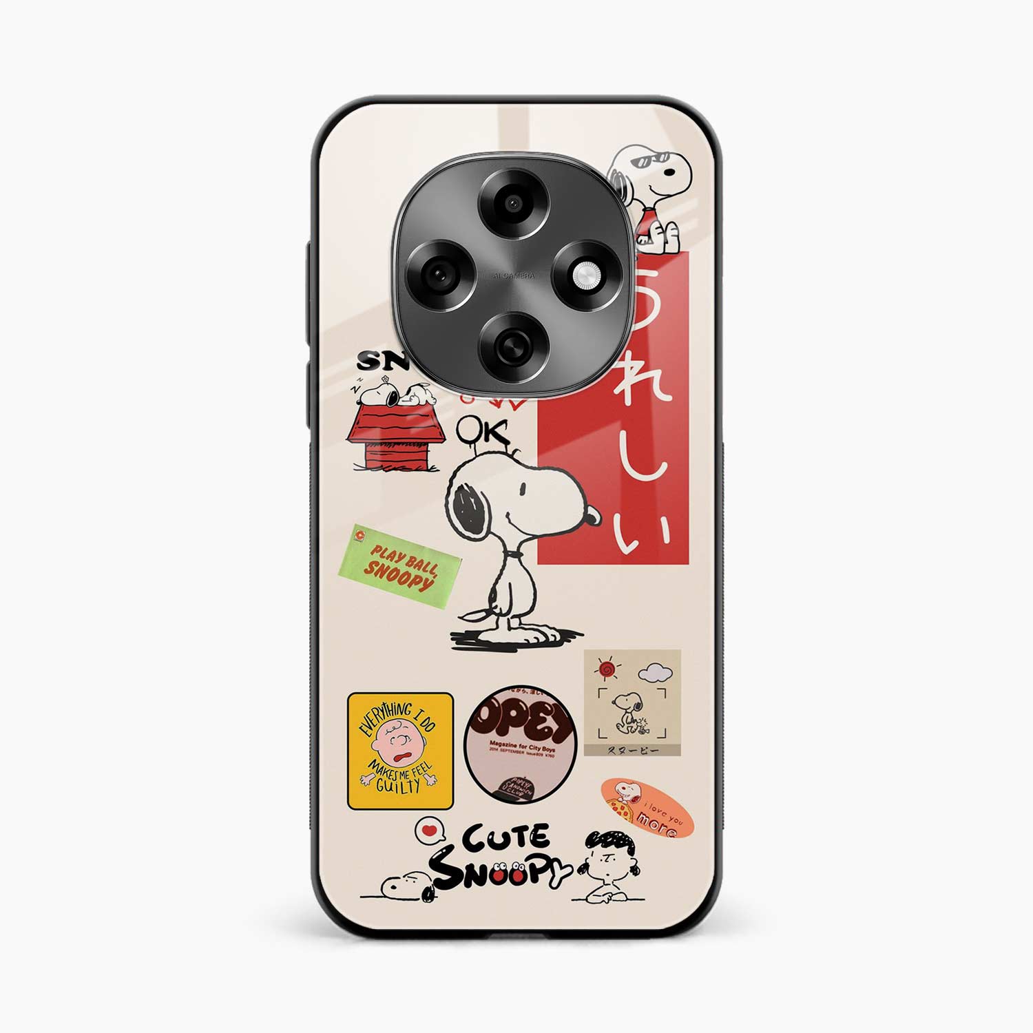 Snoopy Oppo F31 Pro 5G Back Cover