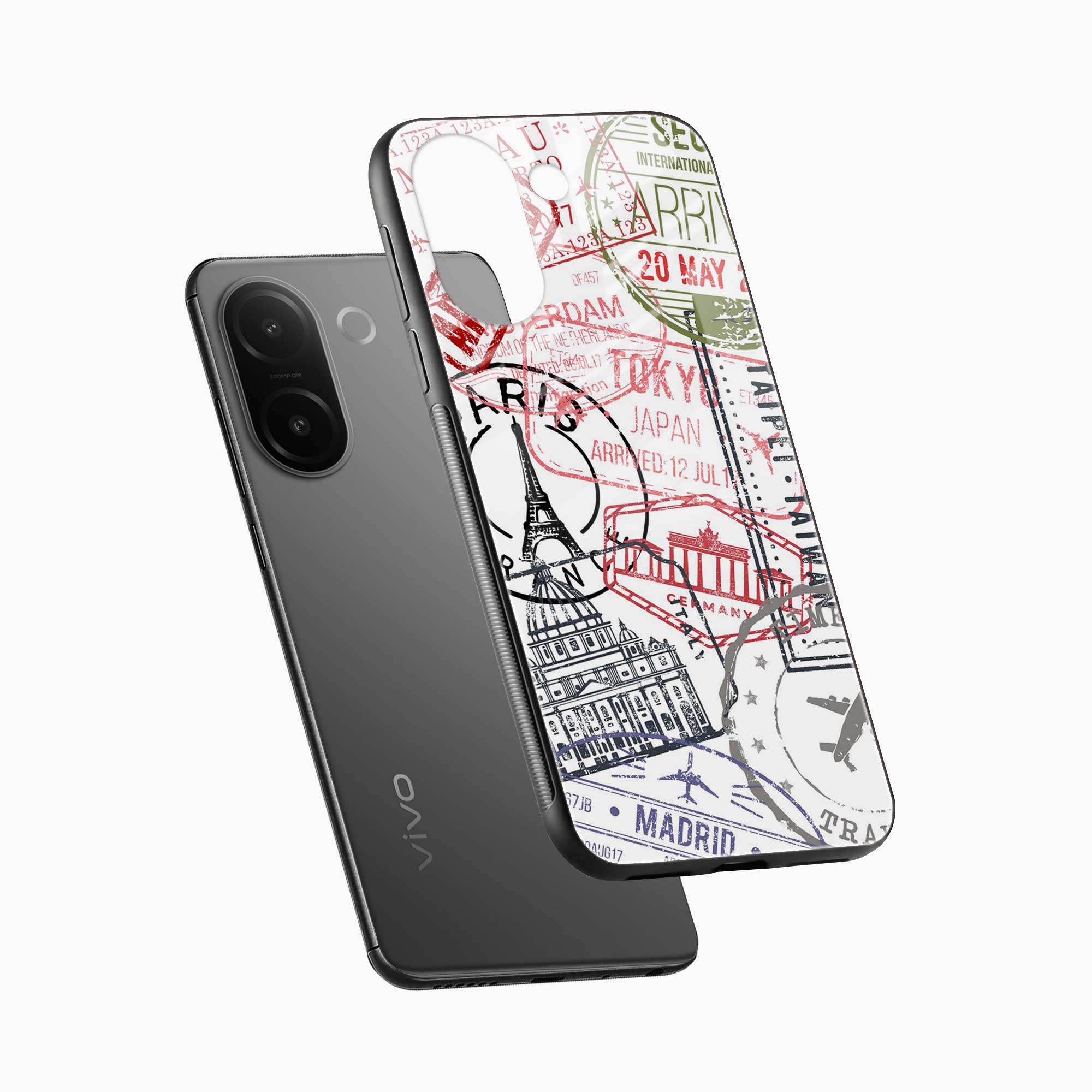 Stamp Vivo V60e 5G Back Cover