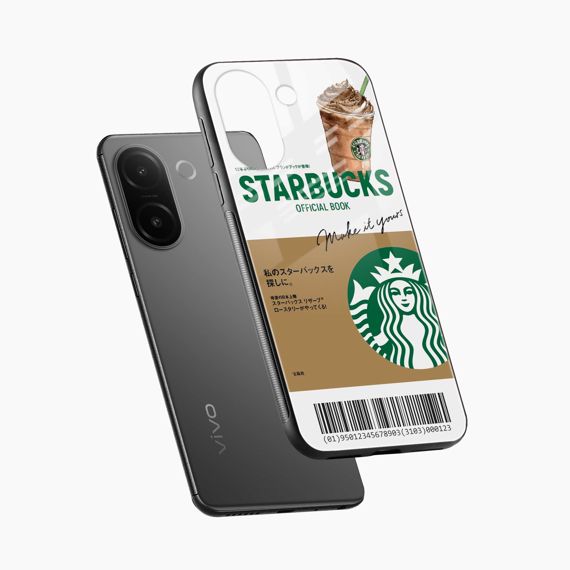 Starbucks Coffee Vivo V60e 5G Back Cover
