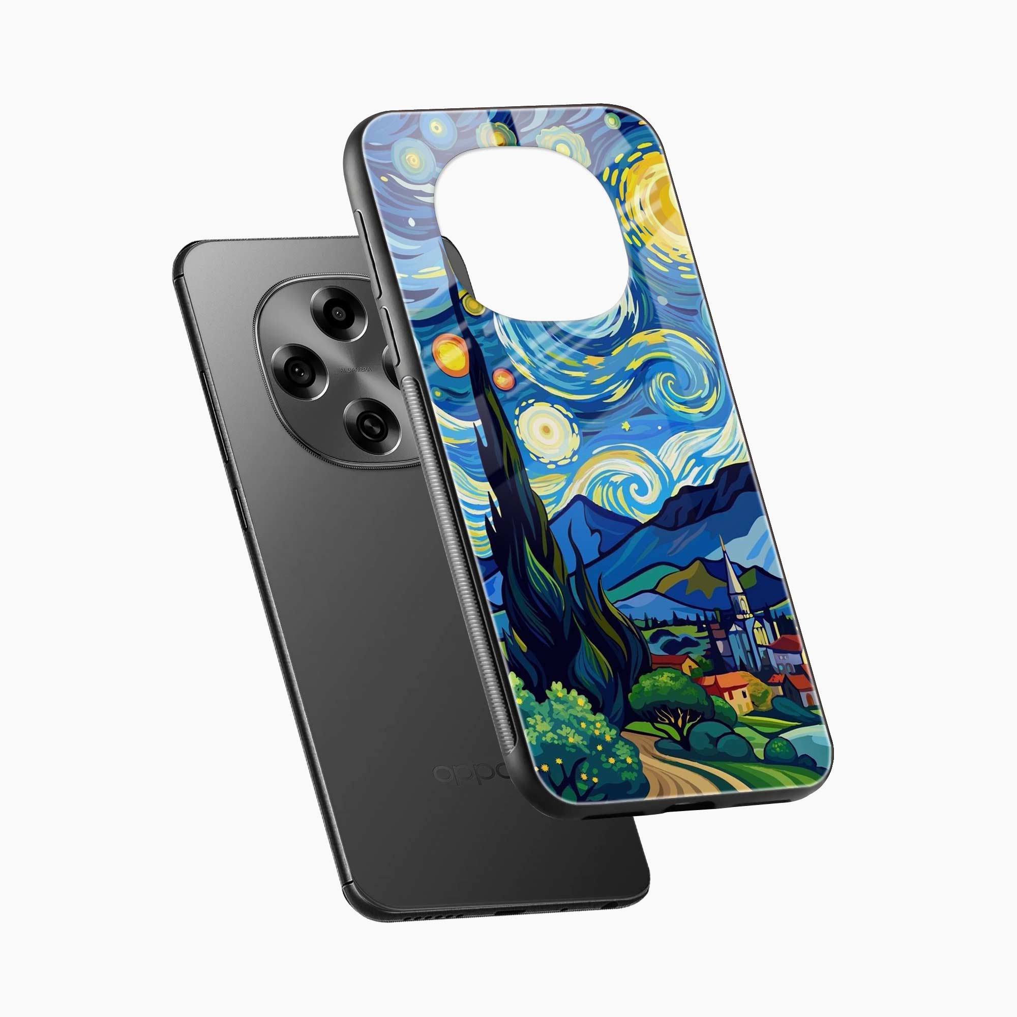 Starry Night Oppo F31 Pro 5G Back Cover