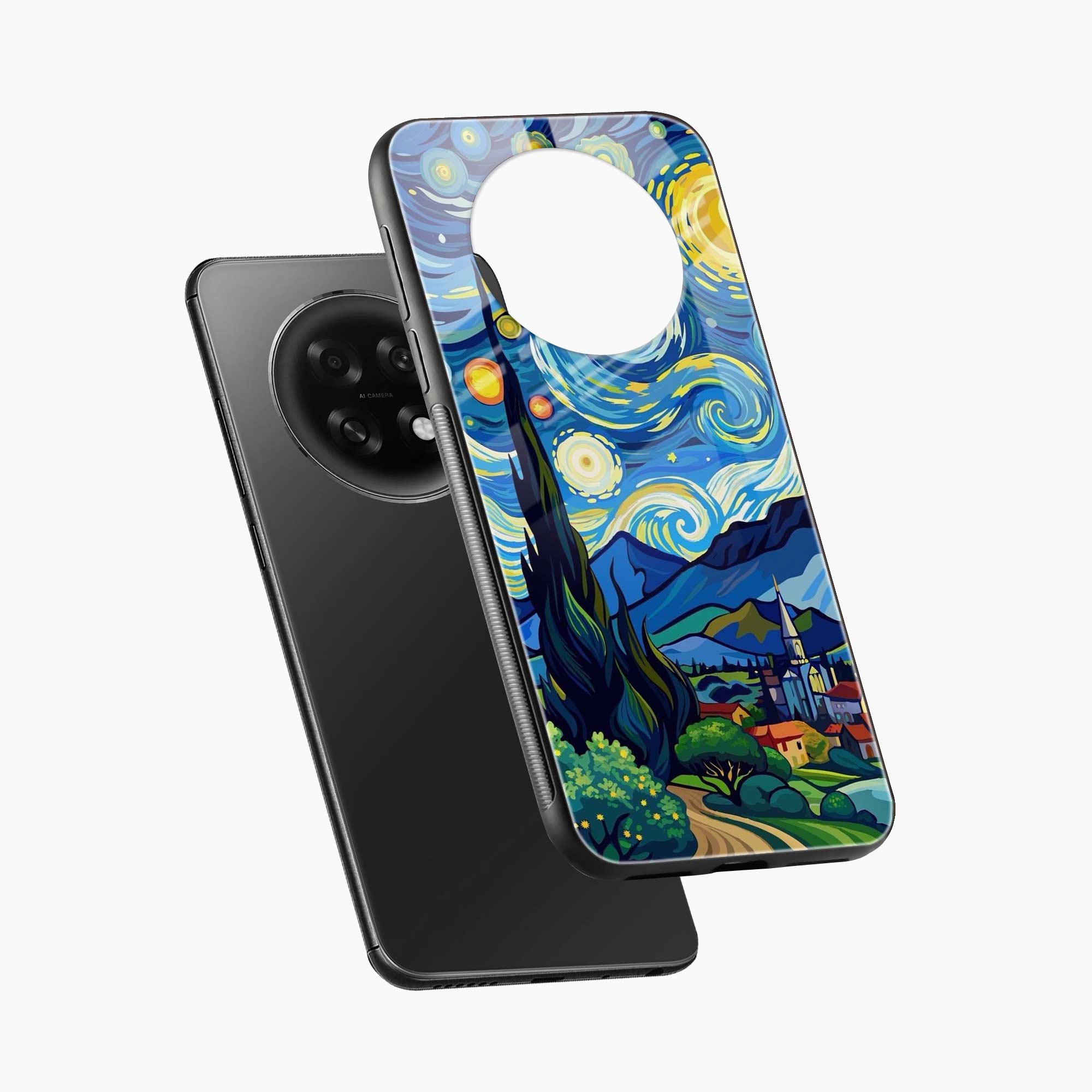 Starry Night Oppo F31 Pro Plus 5G Back Cover