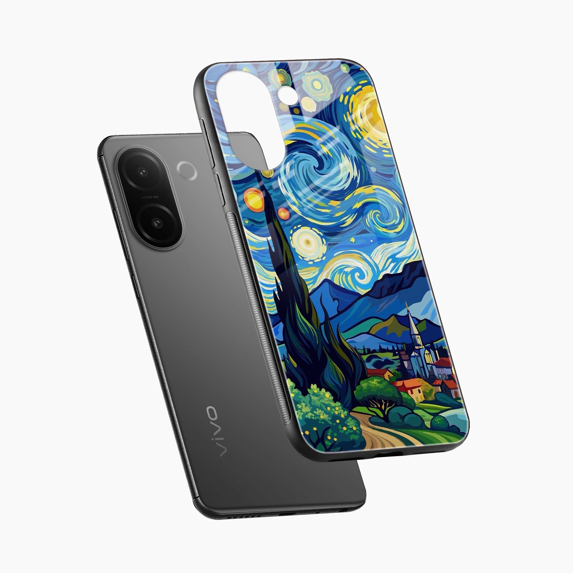 Starry Night Vivo V60e 5G Back Cover