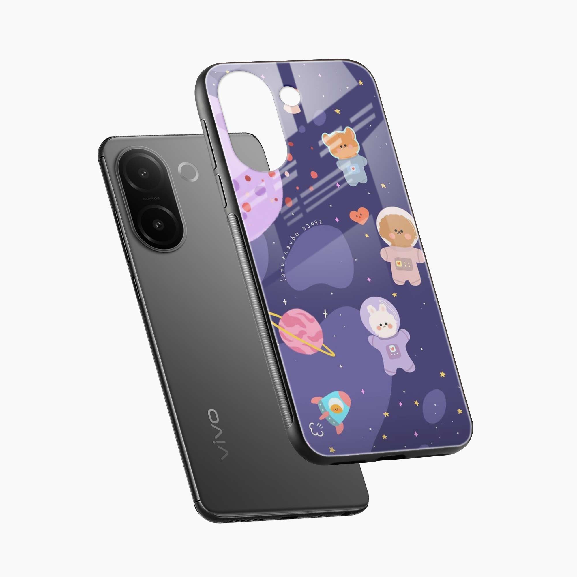 Teddy Space Vivo V60e 5G Back Cover