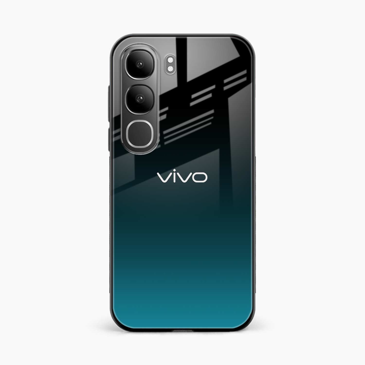 Ultramarine Glass Vivo Y31 5G Back Cover