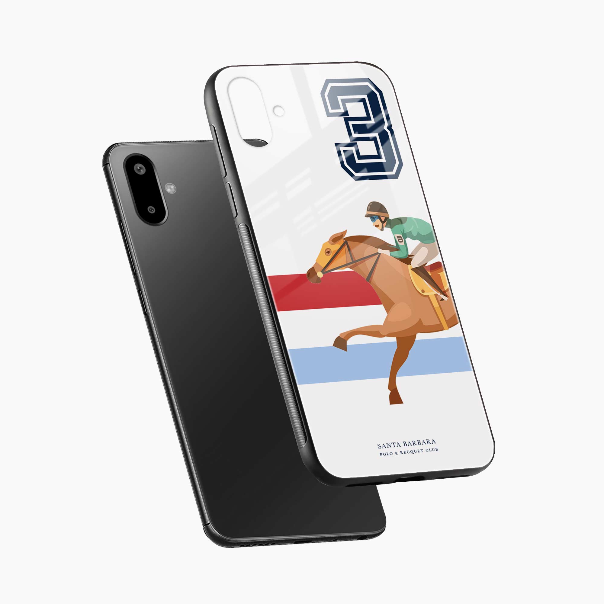 3d Santa Barbara Polo Samsung F06 5G Back Cover