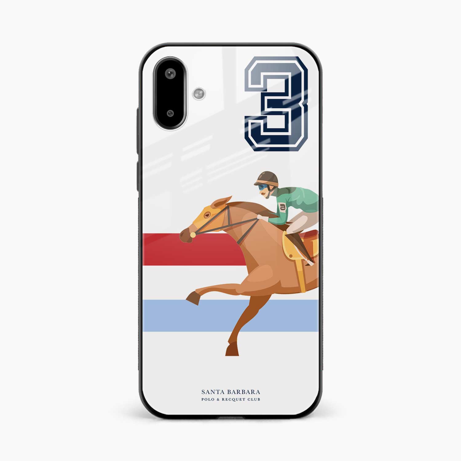 3d Santa Barbara Polo Samsung F06 5G Back Cover