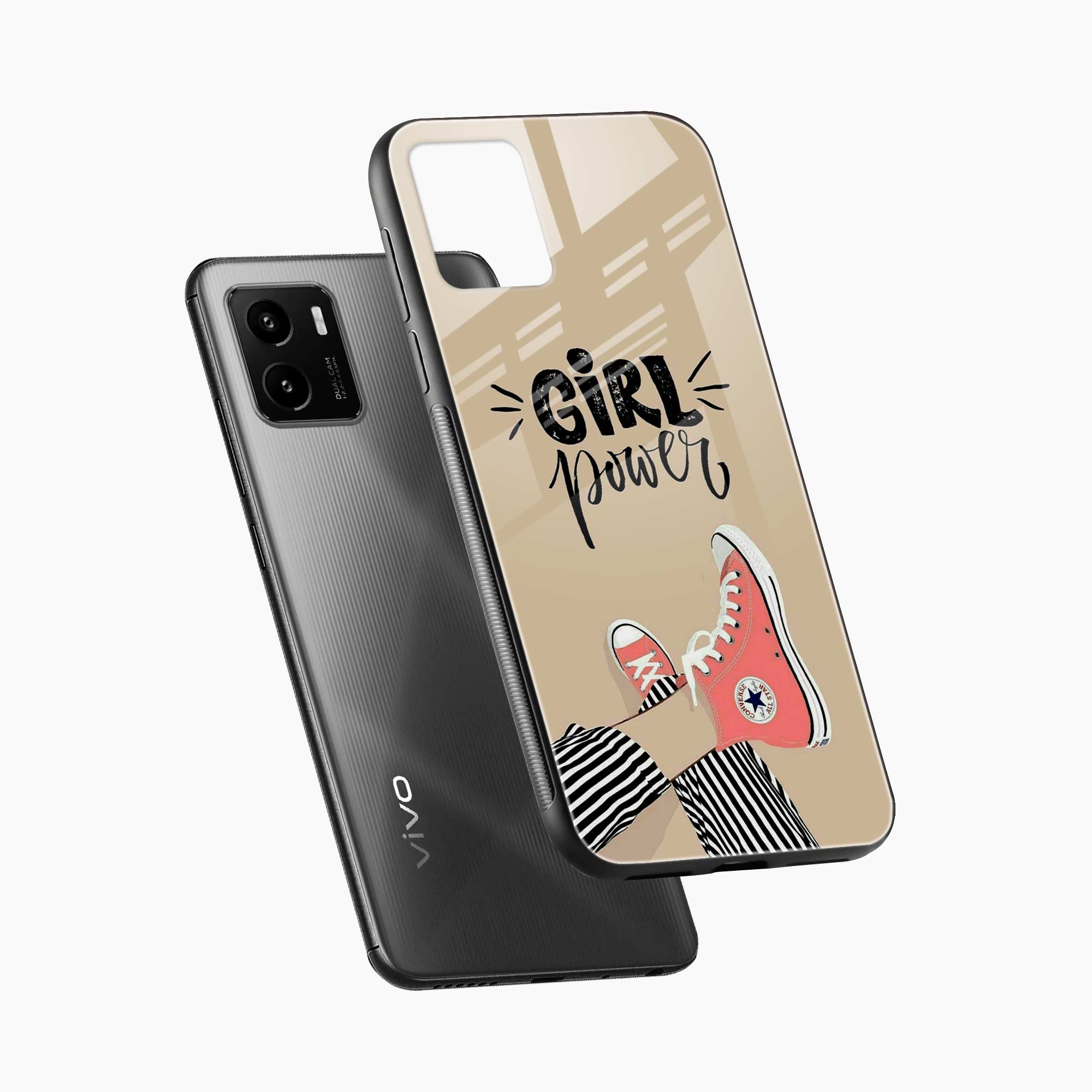 Girl Power Vivo Y15s Back Cover