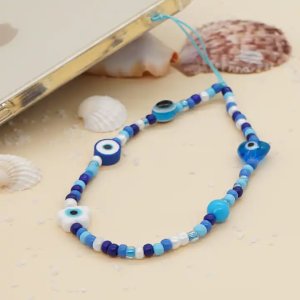 Evil Eye Phone Charm Strap