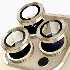 iPhone 15 Pro Max Camera Lens Protector - Gold