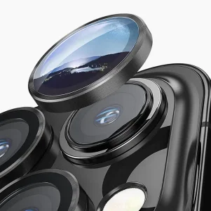 iPhone 12 Pro Camera Lens Protector - Black