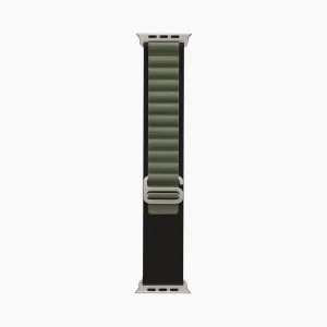 Alpine Loop Watch Strap & Band - Green & Black (42/44/45/49mm)
