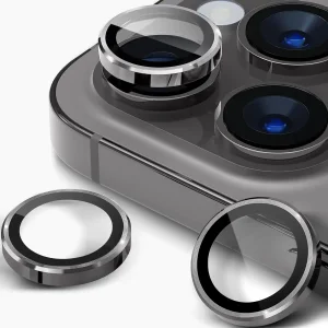 iPhone 15 Pro Camera Lens Protector - Black