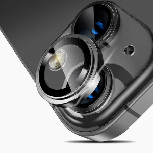 iPhone 15 Camera Lens Protector - Black