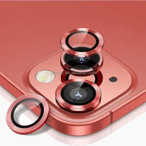 iPhone 15 Camera Lens Protector - Red