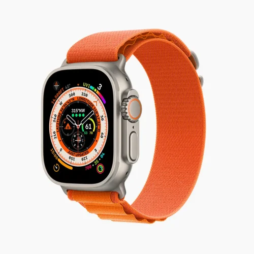 Alpine Loop Watch Strap & Band - Orange (42/44/45/49mm)