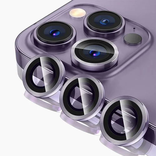 iPhone 15 Pro Camera Lens Protector - Purple