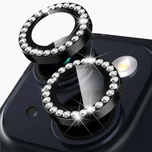 iPhone 15 Camera Lens Protector - Black Diamond