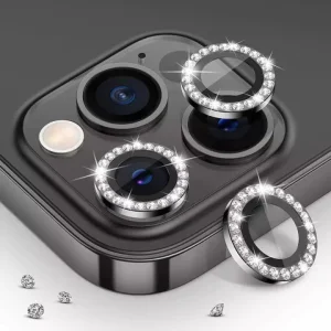 iPhone 12 Pro Max Camera Lens Protector - Black Diamond
