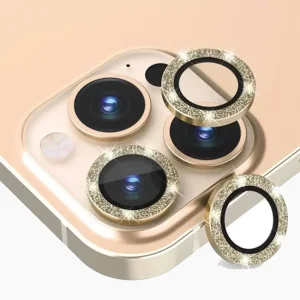 iPhone 11 Pro Camera Lens Protector - Gold Diamond