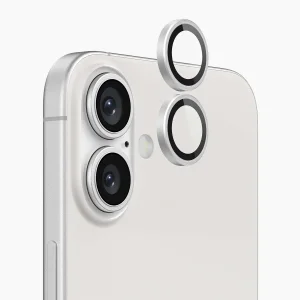 iPhone 16 Camera Lens Protector - Silver