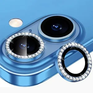 iPhone 16 Plus Camera Lens Protector - Blue Diamond